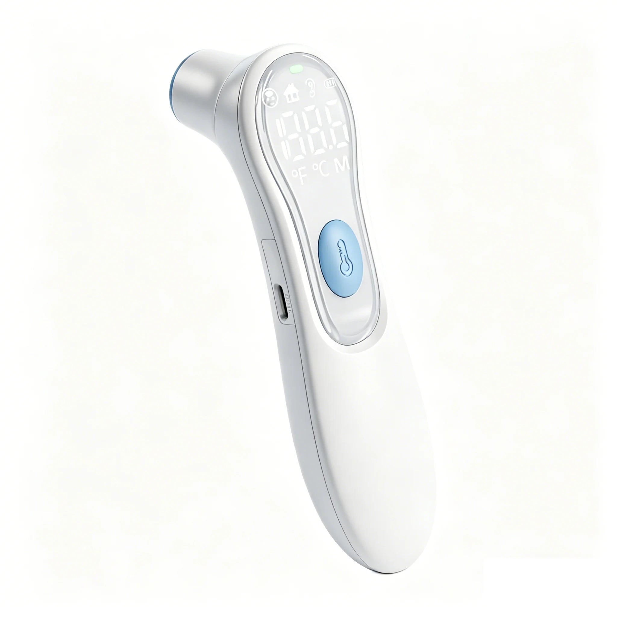 JUSTLANG Recharge Digital Pet Thermometer LED Fast Accurate Reading ℃/℉  Veterinary Temperature for Dog Cat Animal Pet