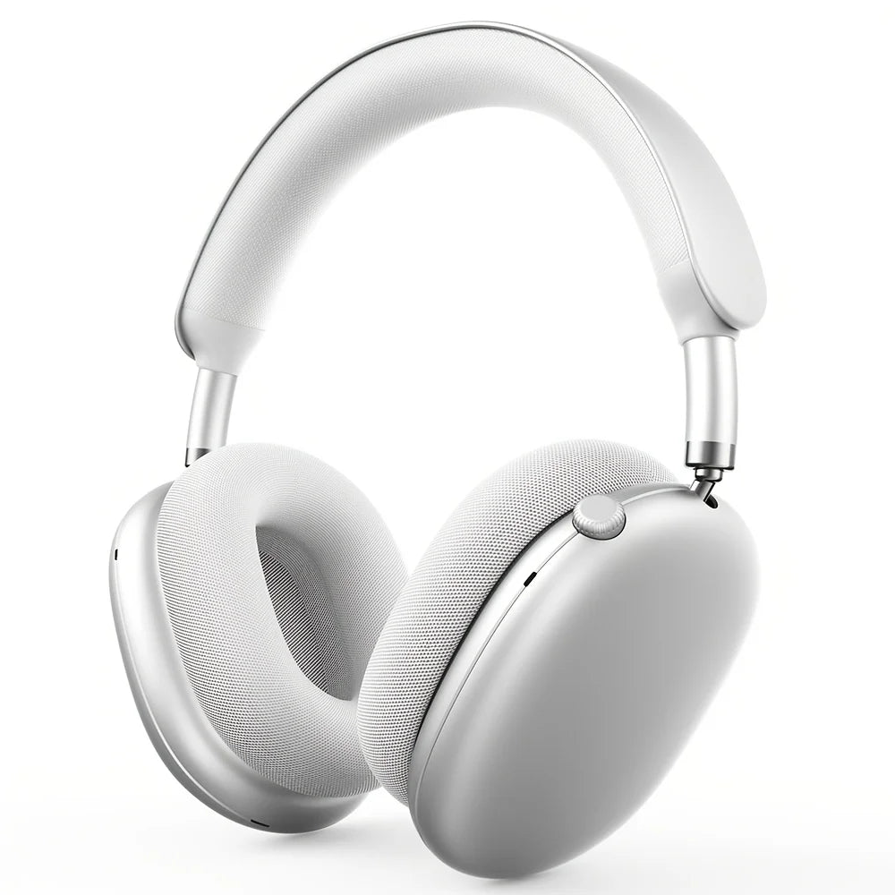 Wireless Over-Ear Bluetooth Headphones, Active Noise Cancelling, HiFi Stereo Sound, Long Battery Life, Comfortable Soft Memory Foam Ear Cushions, Foldable Design for Gaming, Music, Travel, Work, TV, PC, Dual Device Connection