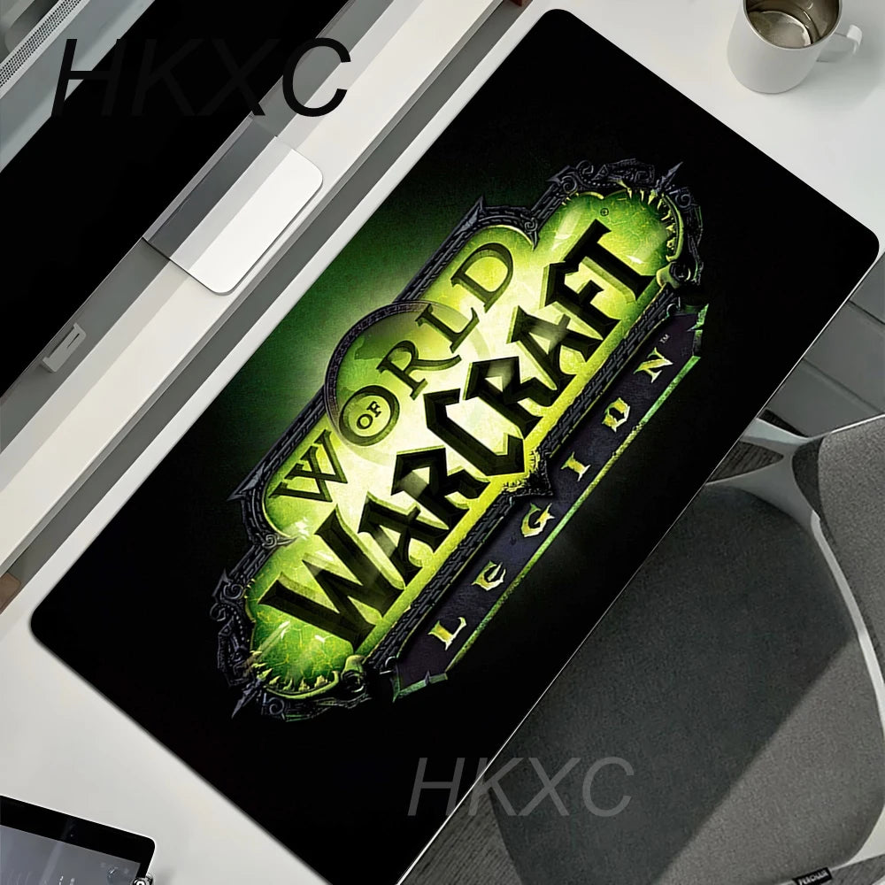 Laptop XXL Game Cabinet Desk Mat Carpet World of Warcraft Lich King Mouse Pad PC HD Anime Gaming Accessories Keyboard Mousepad