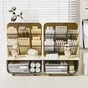 Multi-Layer Desk Organizer Large Capacity Office Accessories Slanted Insert Pencil Holder Storage Box Stationery Supplies School