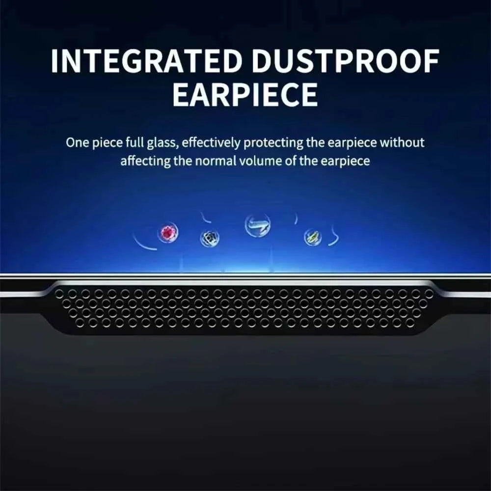 1-5PCS Easy Install HD Screen Protector For iPhone 17 Pro Max 15 16 13 11 14 16e 12 Mini XR X Xs 7 8 Plus Air Tempered Glass