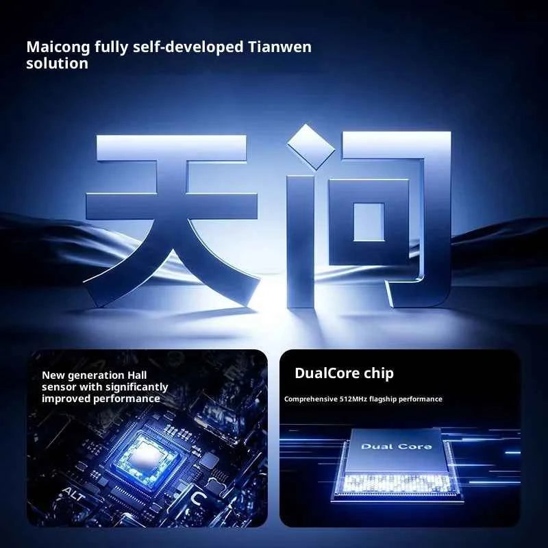 MCHOSE Ace68 Turbo 16k Wired Magnetic Switch Keyboard Aluminium Alloy 0.001mm E-Sports Ergonomics Low Delay Gamer Keyboards
