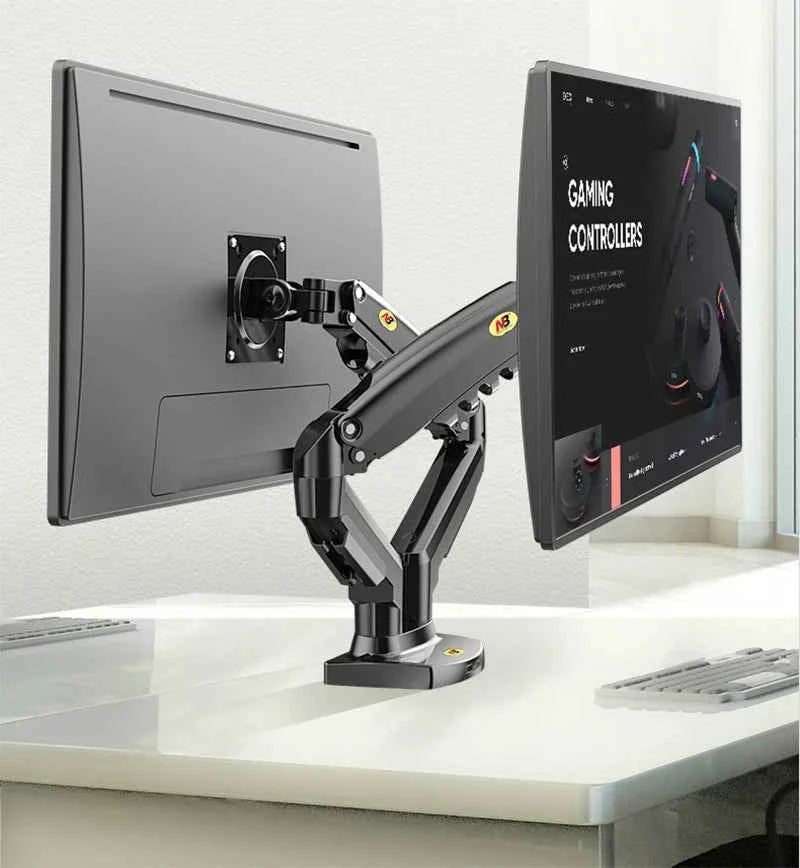 Desktop NB F160 + FP-2 Gas Spring Dual Arm for 17