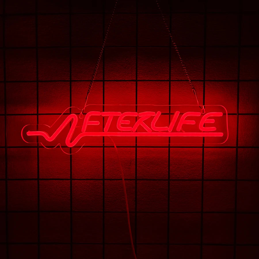 Cyberpunk Neon Sign Game Led Sign for Wall Decor Shooting Games Neon Light for Gaming Room Man Cave Bedroom Decoration