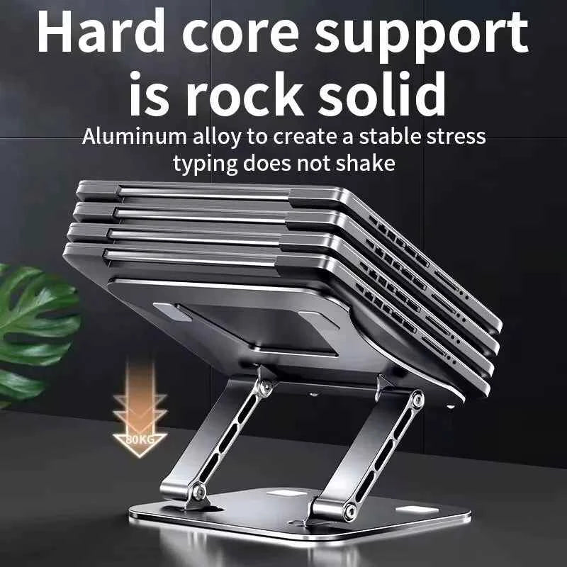 Laptop/Tablet Stand Adjustable Aluminum Alloy, up to 17 