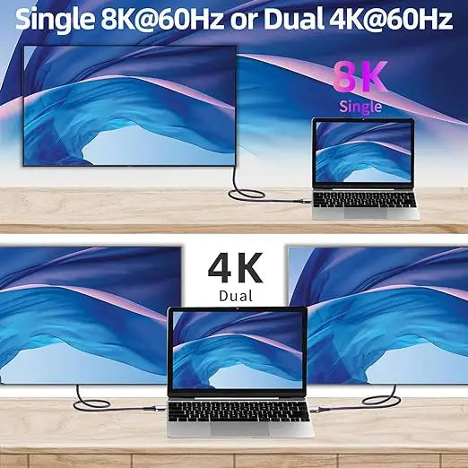 Thunderbolt4 Cable USB4 Elbow 90 Degree Angle Cable PD240W 40Gbps Type-C Thunderbolt3 Data Charging Cable For Carplay Laptop SSD