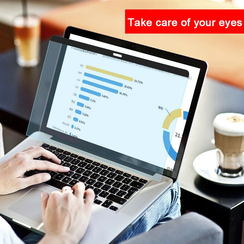 Anti-blue light Magnetic Screen Protector For Macbook Air 13 A2337 A2681 M1 M2 2020 2022 Pro 14 15 16 11 Matte Film Anti-Glare