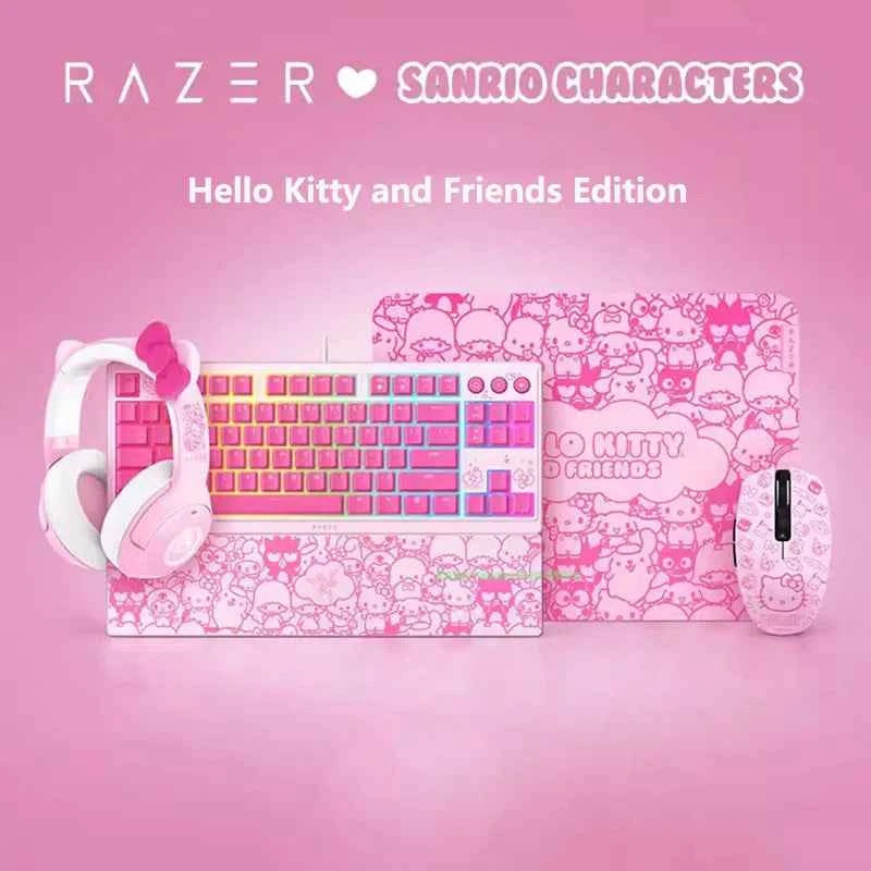 Razer Hello Kitty and Friends Edition Dual Wireless Gaming Mouse HyperSpeed Wireless and Bluetooth 60g Ultra-Lightweight Design