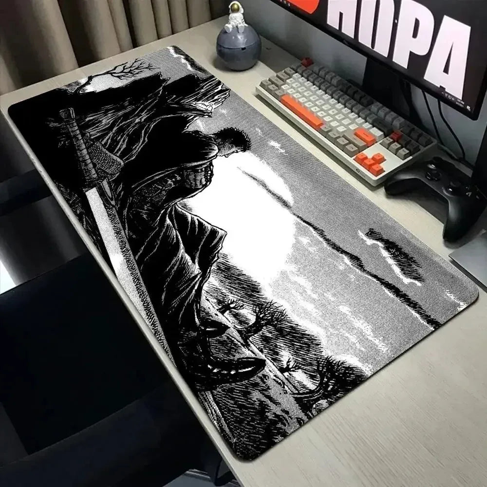 Guts Sword in Berserk Mouse Mat XXL Computer Accessories Large Keyboard Laptop Table Pad The New Product Gamer Gaming Mousepad