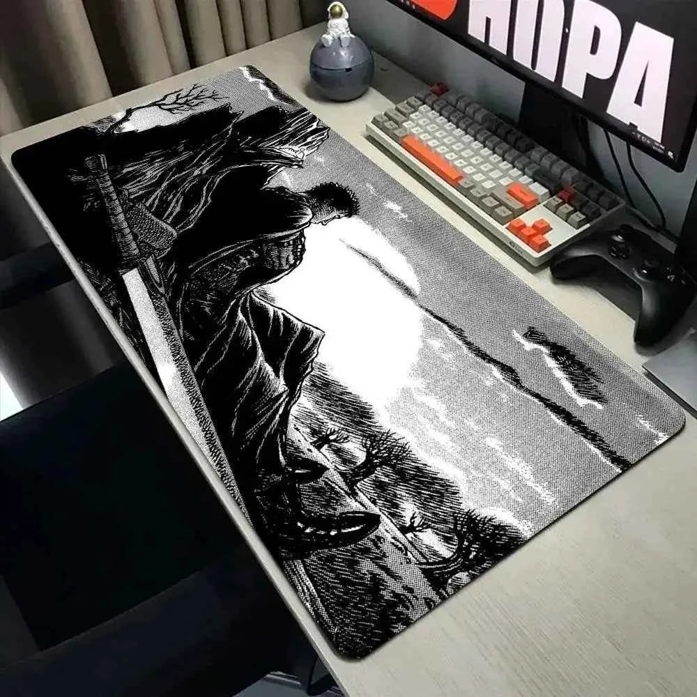 Guts Sword in Berserk Mouse Mat XXL Computer Accessories Large Keyboard Laptop Table Pad The New Product Gamer Gaming Mousepad