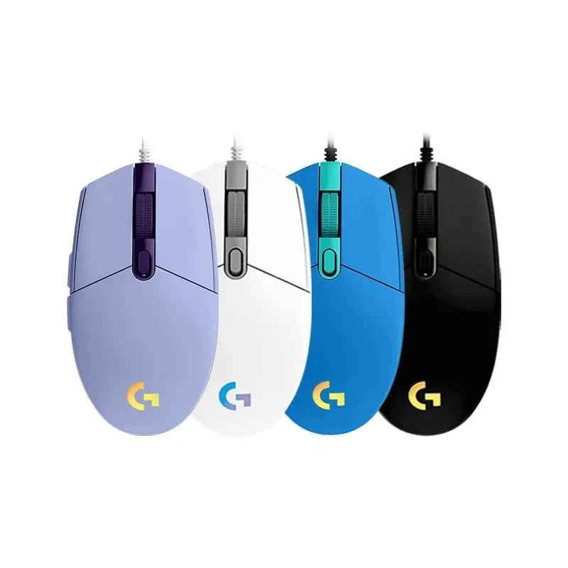 Logitech (G) G102 Gaming Mouse RGB Mouse Lightweight Design 200-8000DPI G102 Second Generation Ergonomic Mouse Computer Mouse
