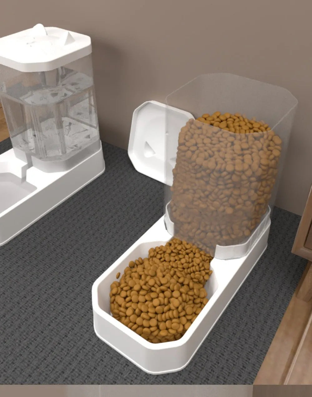 Automatic Cat Feeder Large Capacity 3.3L Pet Water Dispenser Stable Pet Supplies Cat Food Dispenser for Cats and Dogs