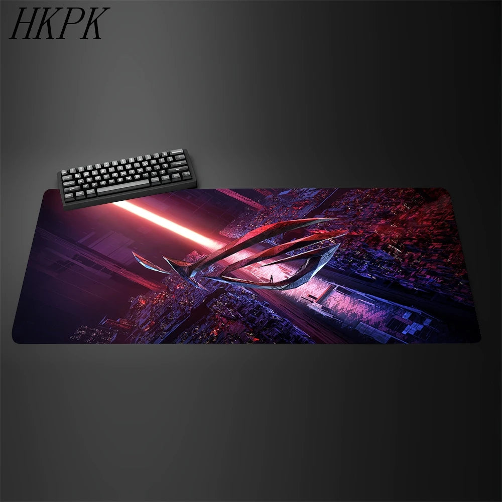 Gamer Mouse Pad Cartoon Asus Deskmat Gaming Mousepad Desk Protector Pc Accessories Mats Kawaii Anime Extended Mause Pads