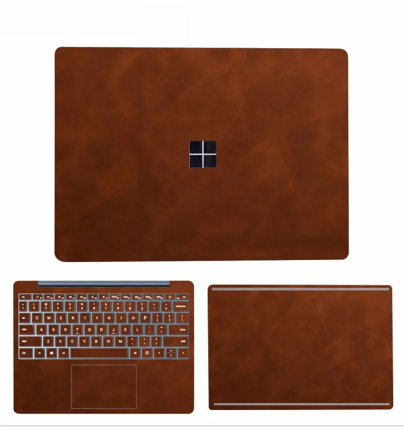 Leather Skin for Microsoft Surface Pro 9 Pro9 Pro8 Pro 3 4 5 6 7 8 Laptop Case Sticker Decals Cover Protector Film