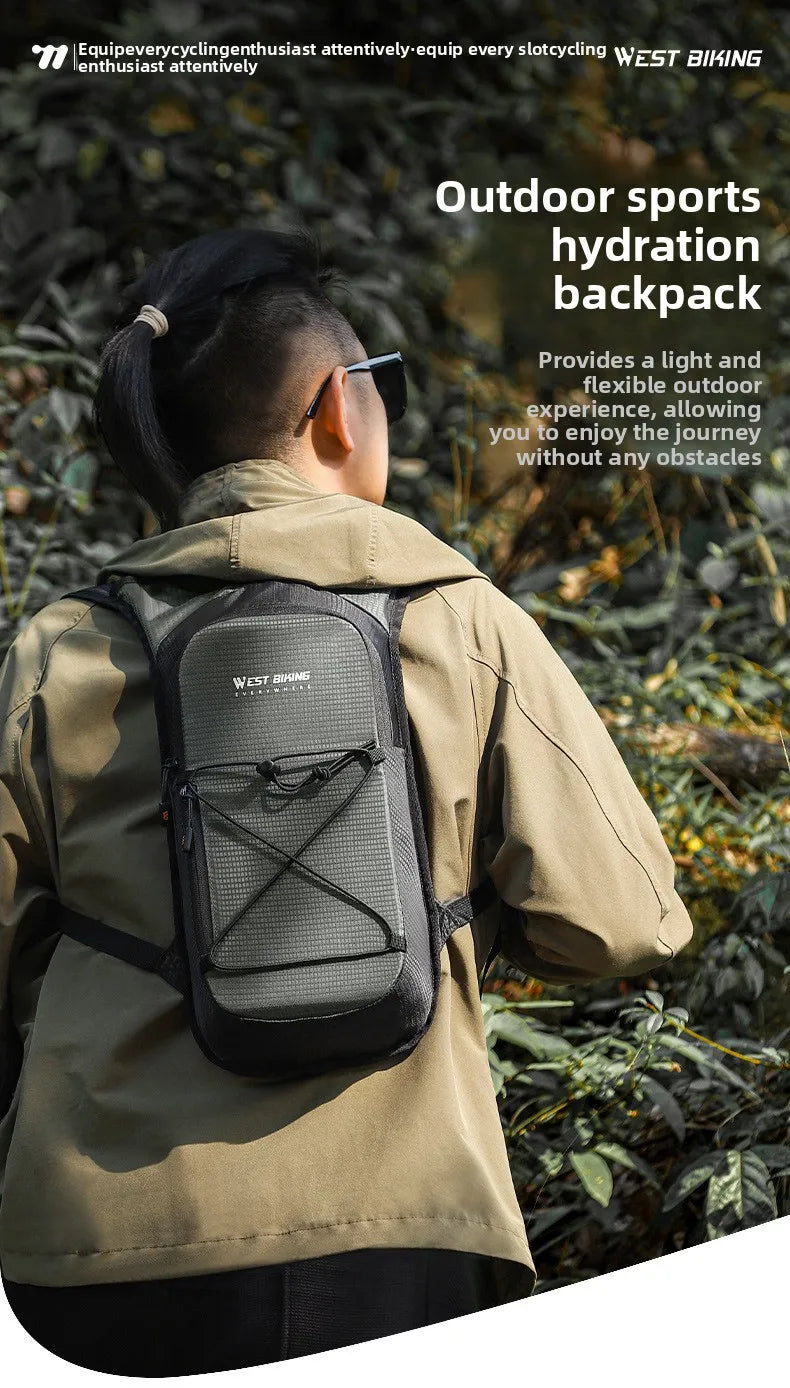 Cycling Backpack Hydration Bladder Compatible Lightweight Bicycle Sports Bag Outdoor Hiking Travel Portable