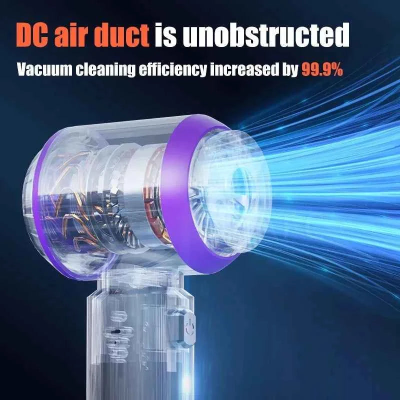 New Portable Handheld Vacuum 30000Pa Cordless Car Vacuum Cleaner With Brushless Motor 4 In 1 For Keyboard, Home, Pet And Car