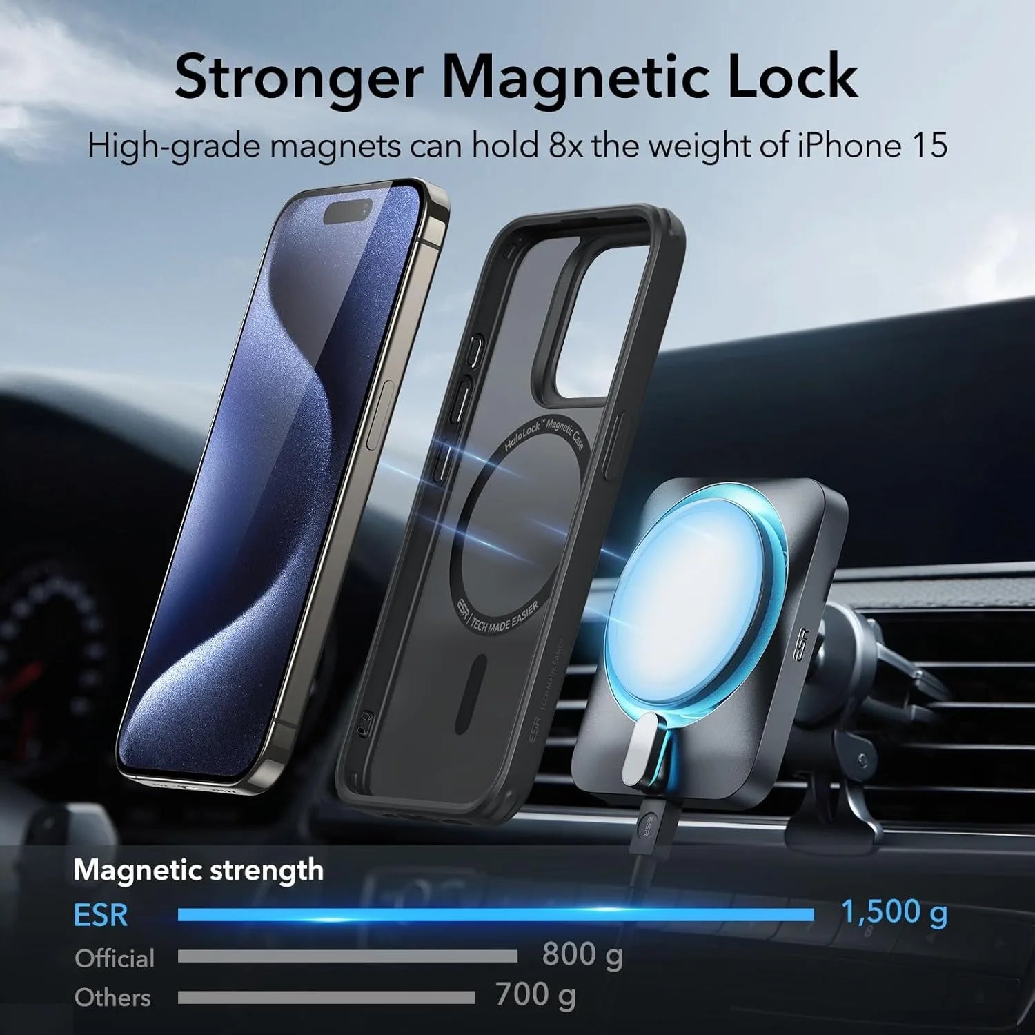 Phone 15 Pro Max Case with MagSafe, Supports Magnetic Charging, Slim Liquid Silicone Case, Shock Absorbing, Screen and Camera Pr