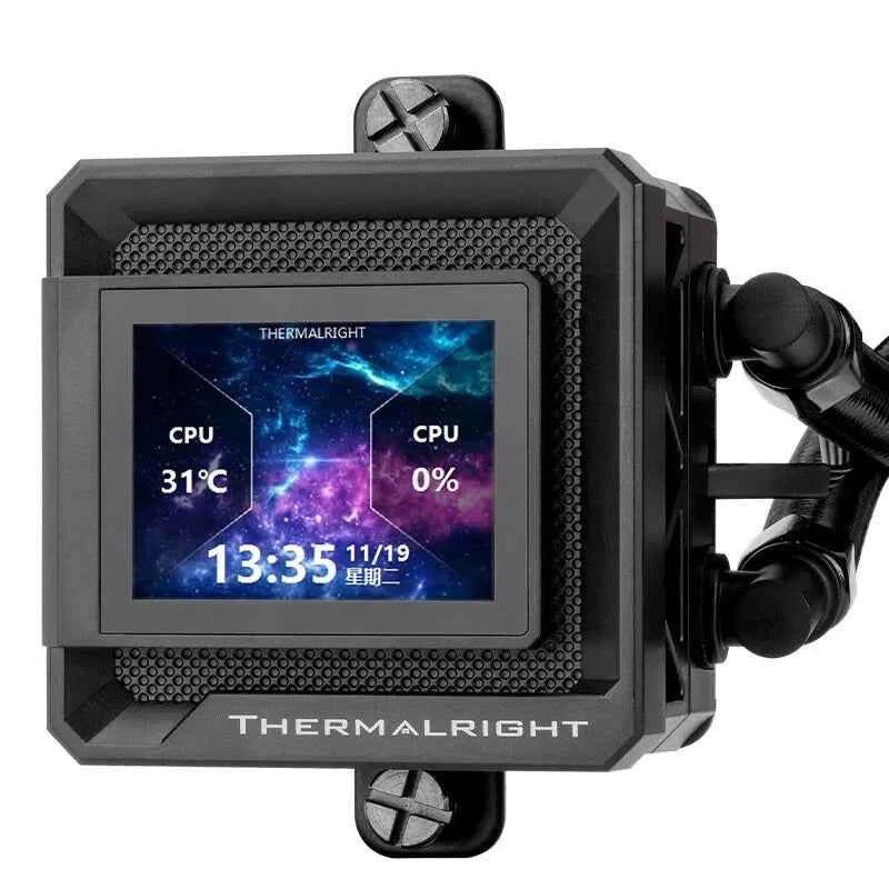 Thermalright FW 240 SE ARGB All-in-One Water Cooler, 2-inch IPS LCD, Liquid CPU Cooler supports LGA1851/1700 AMD AM4/AM5