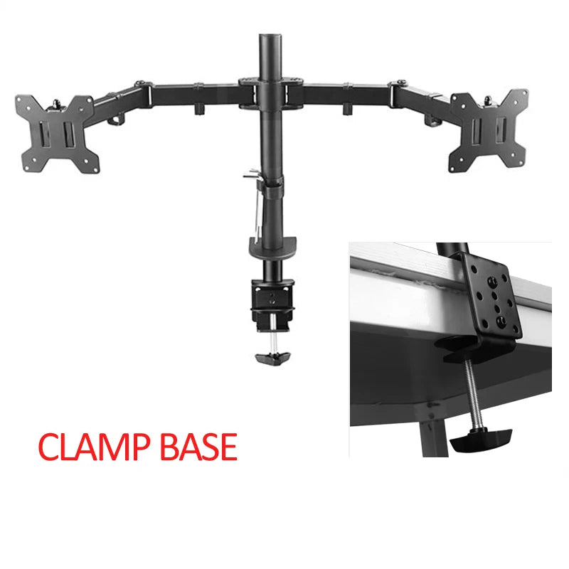 D-MOUNT MS02 9.9kg each head Full Motion 360 rotate Dual 10