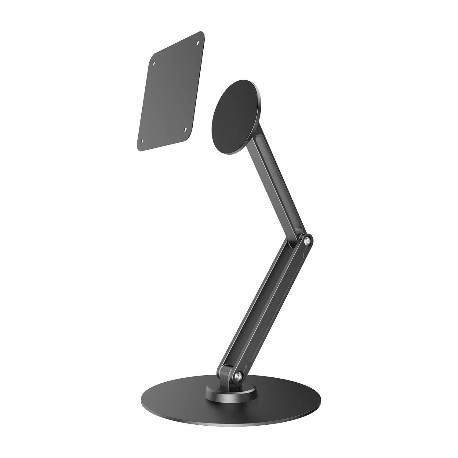 UPERFECT Portable Magnetic VESA Mount for Monitor 360° Swivel Base Adjustable Stand Multi-Angle Holder Support 12