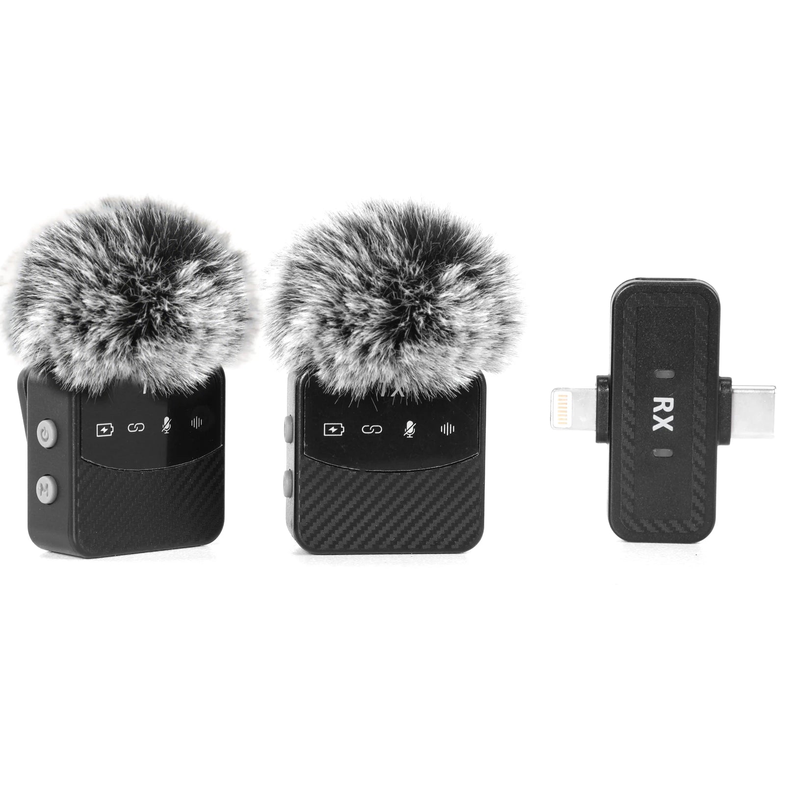 Mini Microphone for IPhone/Android/Camera with Noise Reduction Plug & Play Lapel Mic for Video Recording Vlogging Interview