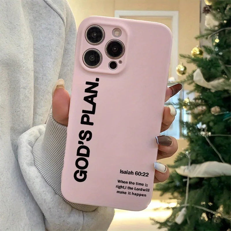 Dazzling Pink God Plan TPU anti-drop all-inclusive precision protective case for Apple iPhone/11/12/13/14/15/16 Pro Max series