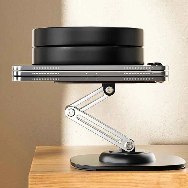 360° Rotation Portable Tablet Holder For Phone iPad iPhone 17 Xiaomi Folding Lazy Desktop Live Mobile Phone Stand Mount Bracket