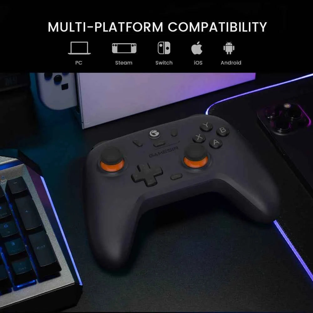 GameSir Nova Lite Switch Controller Gaming Gamepad with Hall Effect for Nintendo Switch iPhone Android Cellphone PC