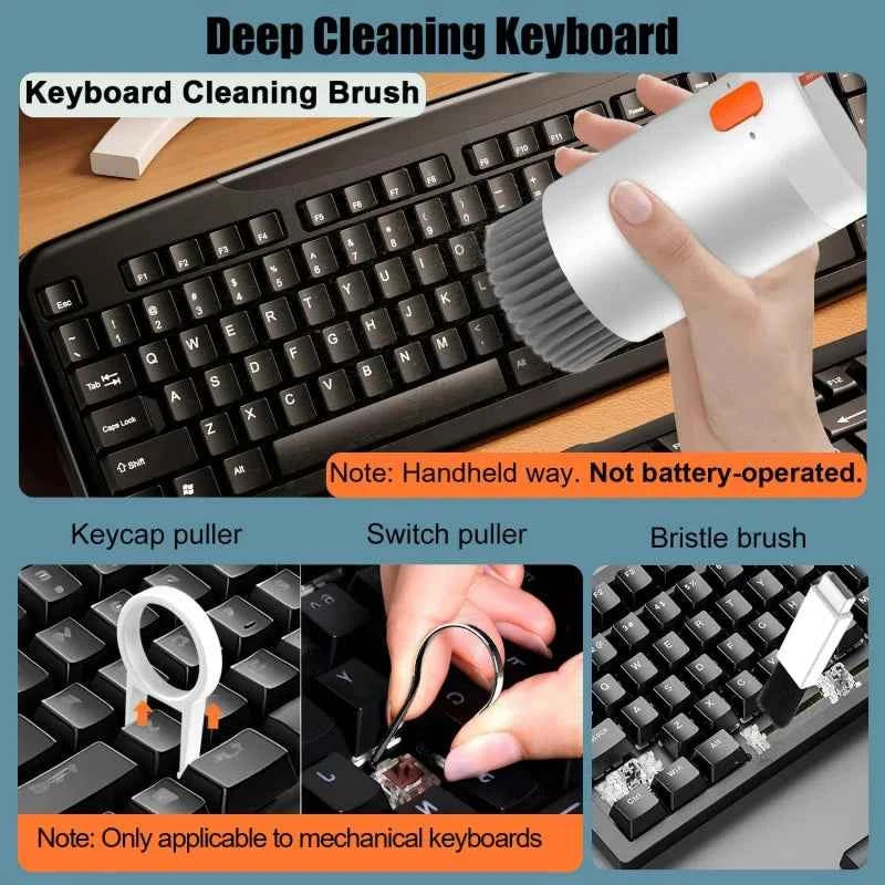 20 in 1 Multifunctional Cleaning Kit for AirPods, Keyboard, Laptop, Earbuds, Camera, Phone, USB C Port Cleaner