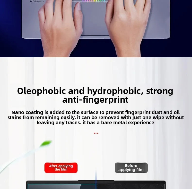For 2026 ROG Flow Z13-KJP laptop screen protector 13.4 inch GZ302EAC-XS99 keyboard film anti-radiation privacy anti-peep film