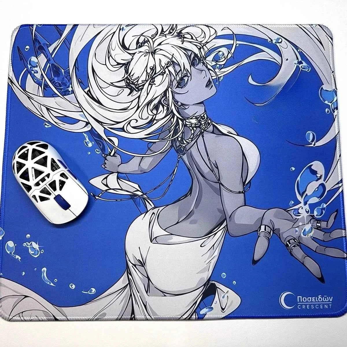 Hot Sale Crescent Care Studio Olympus Series Zeus Hades Poseidon Ares X Mousepad Gaming Mouse Pad FPS PC E-sport Accessories