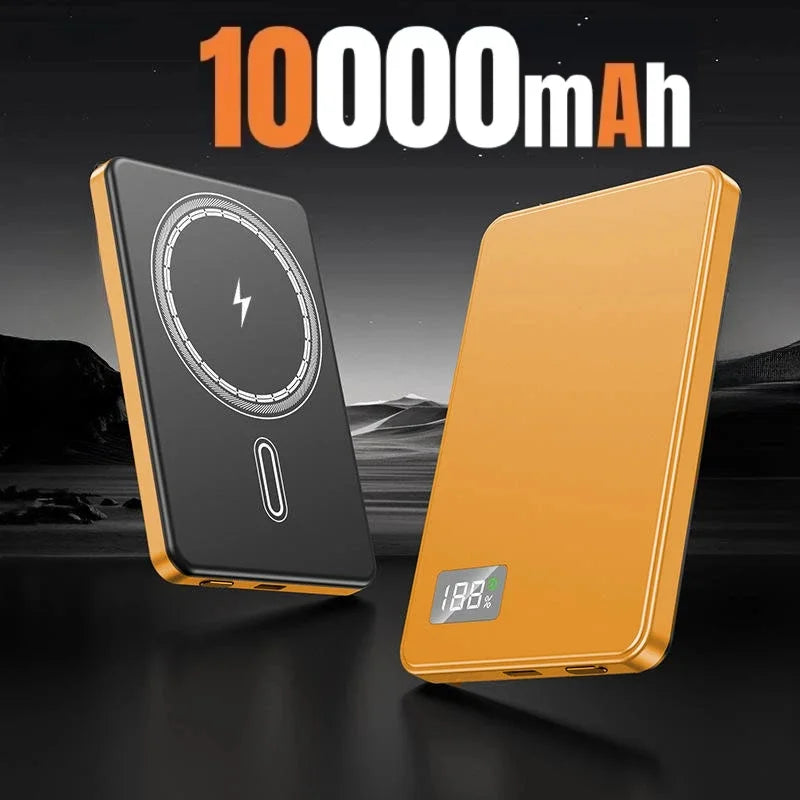 Wireless Magnetic 500000mAh Power Bank Fast Charging Portable PD22.5W External Battery for Magsafe for iPhone17 Samsung Xiaomi
