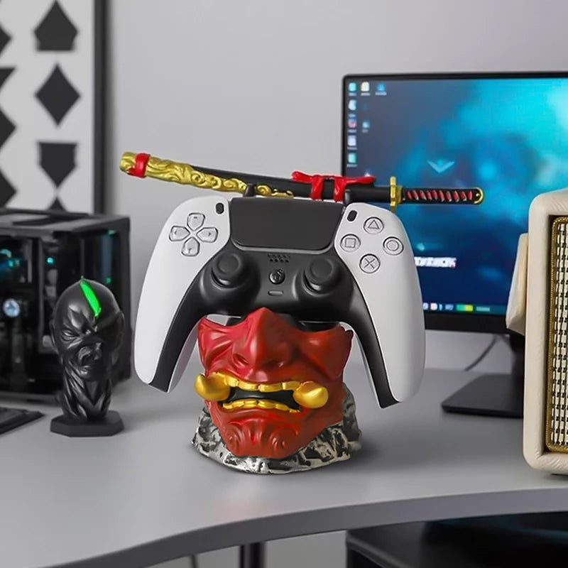 New God Of War Game Controller Creative Stand Unique Gamepad Stand Desktop Decoration Game Accessory