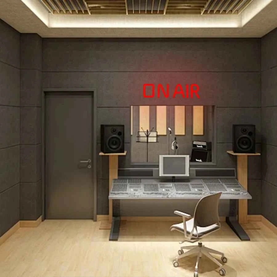 ON AIR Neon Signs, LED Studio Live Decorative Lights,  USB Connected, for Streamers Influencers Gamers  Party Decoration