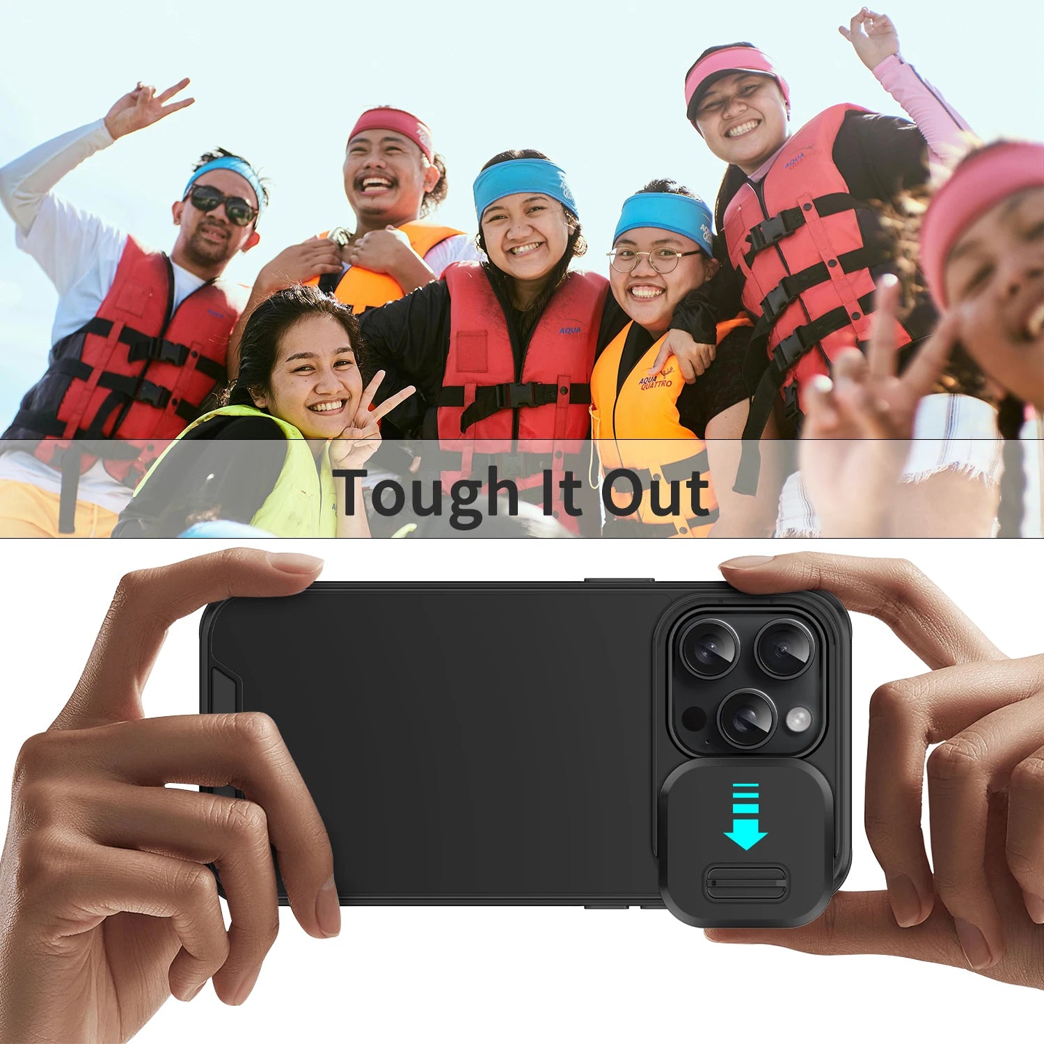 Shockproof Case For iPhone 15 14 13 12 11 16 17 Pro Max 15 Plus 16E Cover Slide Camera Protective Cases For iPhone 17 Air 17Pro