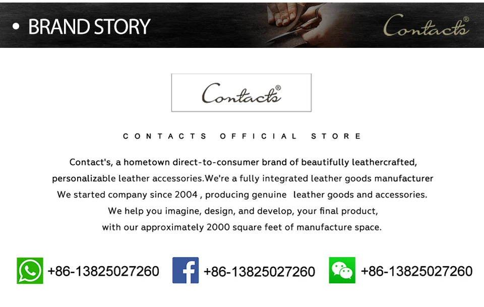 CONTACT'S Genuine Leather Business Bags for Men High Quality Briefcase Office Bag Male Tote Laptop Bags Portfolio Bag Document