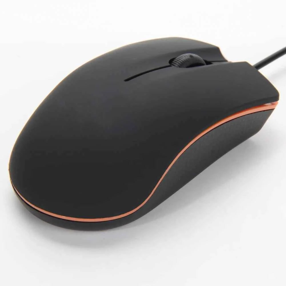 USB Wired Optical Mouse Ergonomic Mice 1200 DPI Gamer Mice 3 Buttons Gaming Mice for PC Gamer Computer Desktop