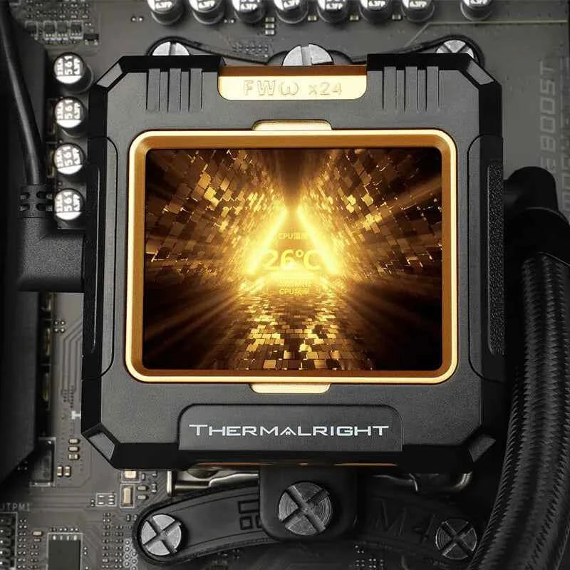 Thermalright FW 360 All-in-one CPU Water cooling cooler 2.4-inch IPS LCD monitor Customizable themes For LGA1851/1700 AMDAM4/AM5