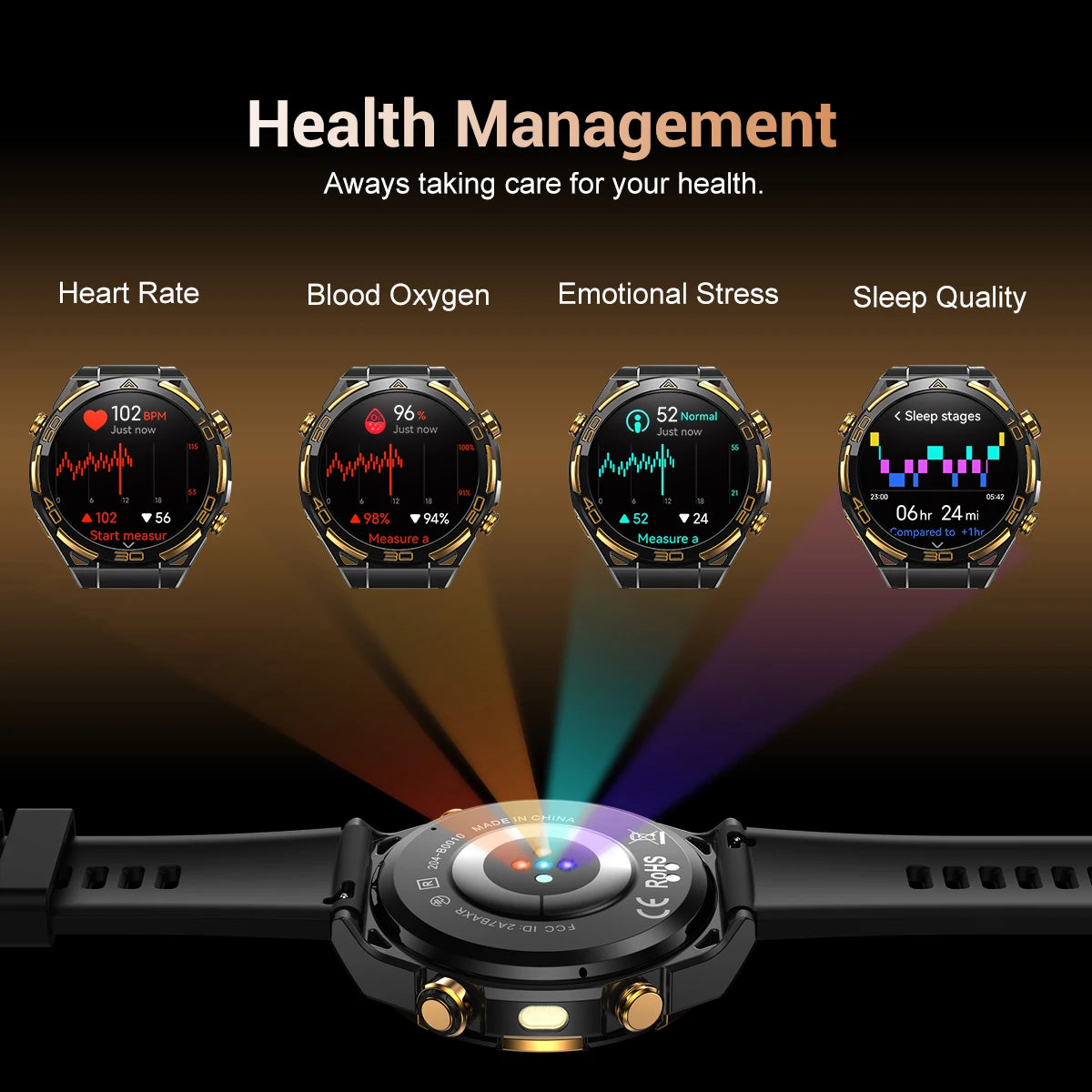 New Blackview W90 Pro GPS Smart Watch 1.43