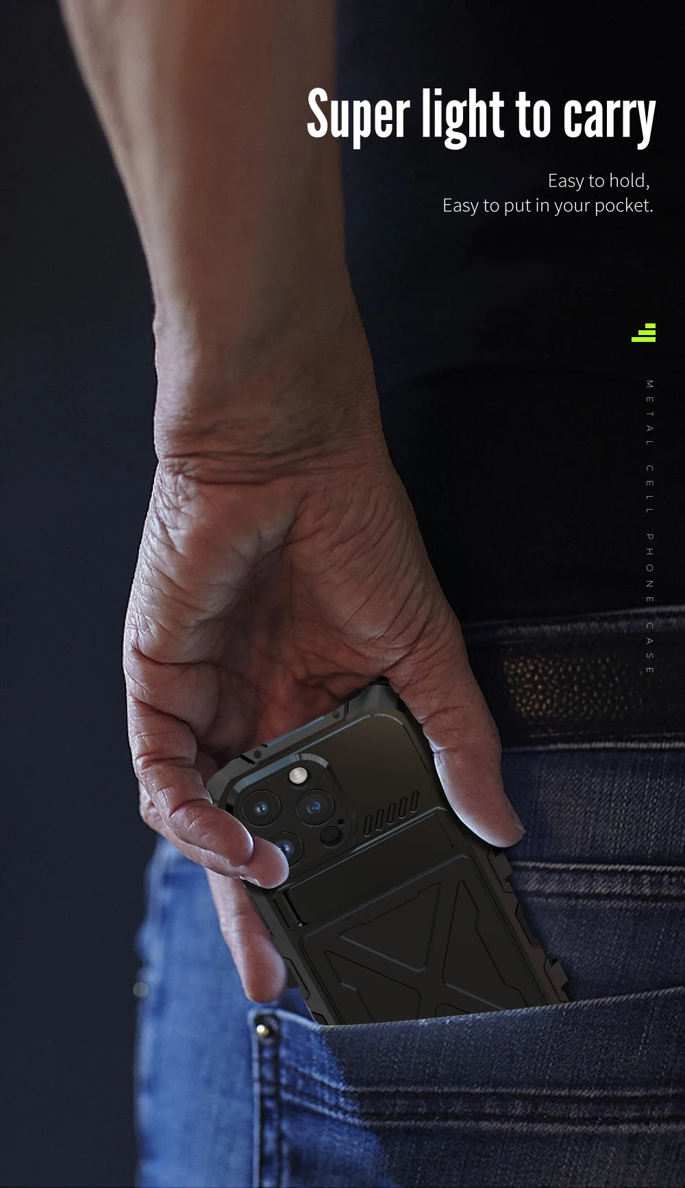 for iPhone 14 Pro Max Case Heavy Duty Protection Armor Metal Aluminum Phone Case for iPhone 14 Pro Max 14 Plus Shockproof Cover