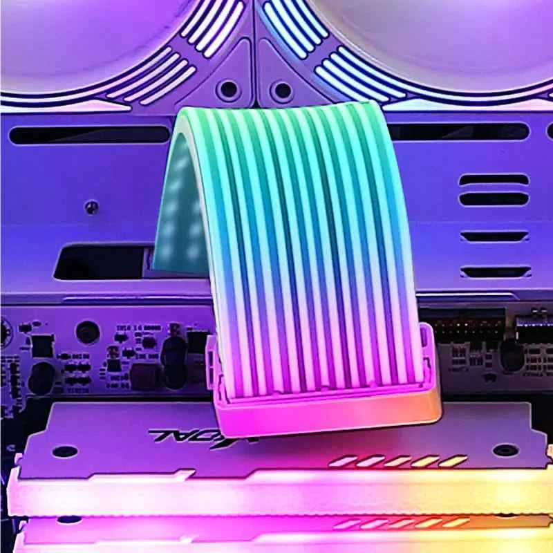 UPSIREN Bendable ARGB Light Board,Suitable For Graphics Card 24pin/8pin/2x8pin/12VHPWR/Motherboard Decorative light strip