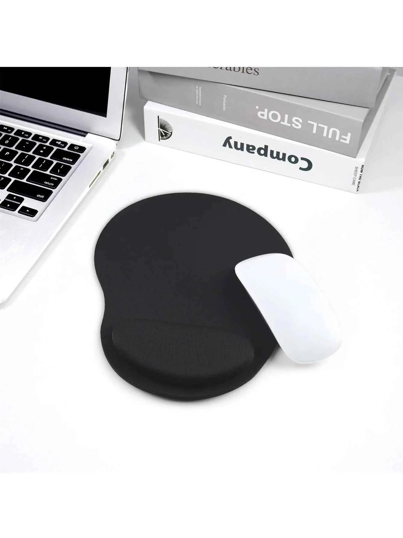 1 Piece Eva Wrist Rest Mouse Pad Laptop Mouse Wrist Support Pad Soft and Comfortable Solid Color Non-Slip Wrist Rest Mouse Pad Suitable for Daily Desktop Office Use