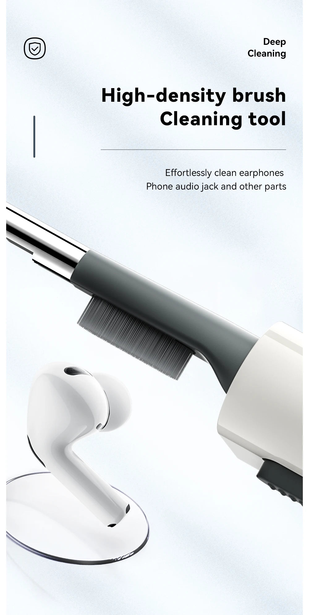 Essager 5 in 1 Cleaning Kit  For Computer Keyboard Cleaner Brush Earphones Cleaning Pen For AirPods Pro 3 iPhone Cleaning Tools