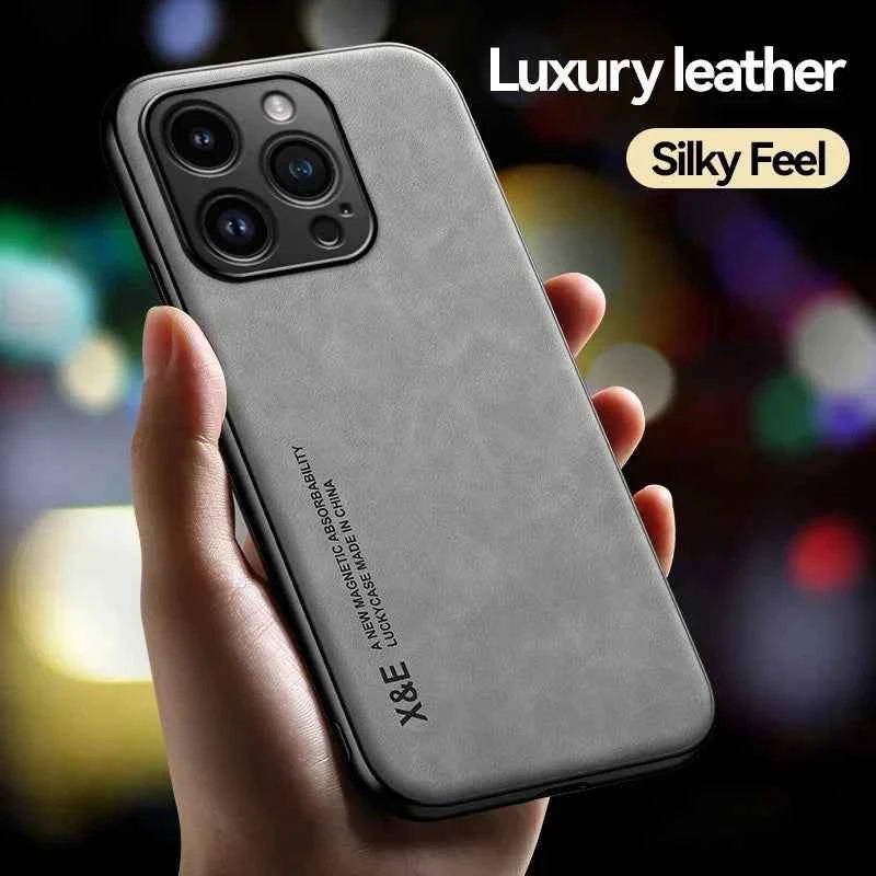 Case For iPhone 16 16e 15 14 13 12 11 Pro Max Plus 13 12 Mini 8 7 SE X XS Luxury Protective Cover Car Holder Phone Coque Fundas