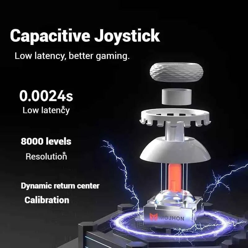 BIGBIG WON Rainbow3 Wireless Game Controllers NearLink 2.4G Hall Joystick Micro Motion Button RGB Gamepad for PC/Switch/Switch2