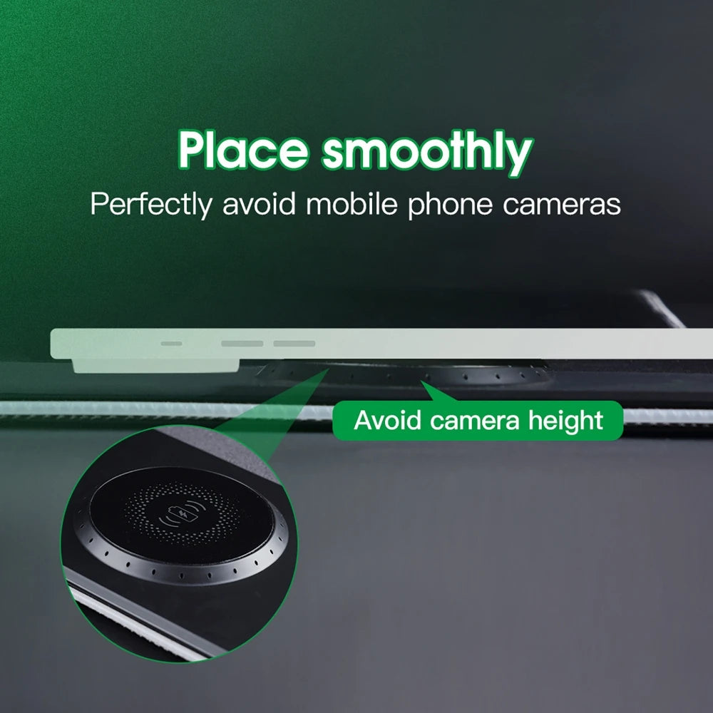 3 IN 1 Mouse Pad Magnetic Wireless Charging for Mobile Phone, Watch, Headphone RGB Lighting Desk Mat Gaming Mousepad 80x30cm