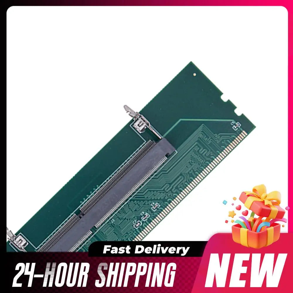 1-5PCS Laptop To Desktop Memory RAM DDR3 DDR4 Memory Adapter Connector Card SO-DIMM To PC DIMM Card DDR3 DDR4 Memory Adapter Sti