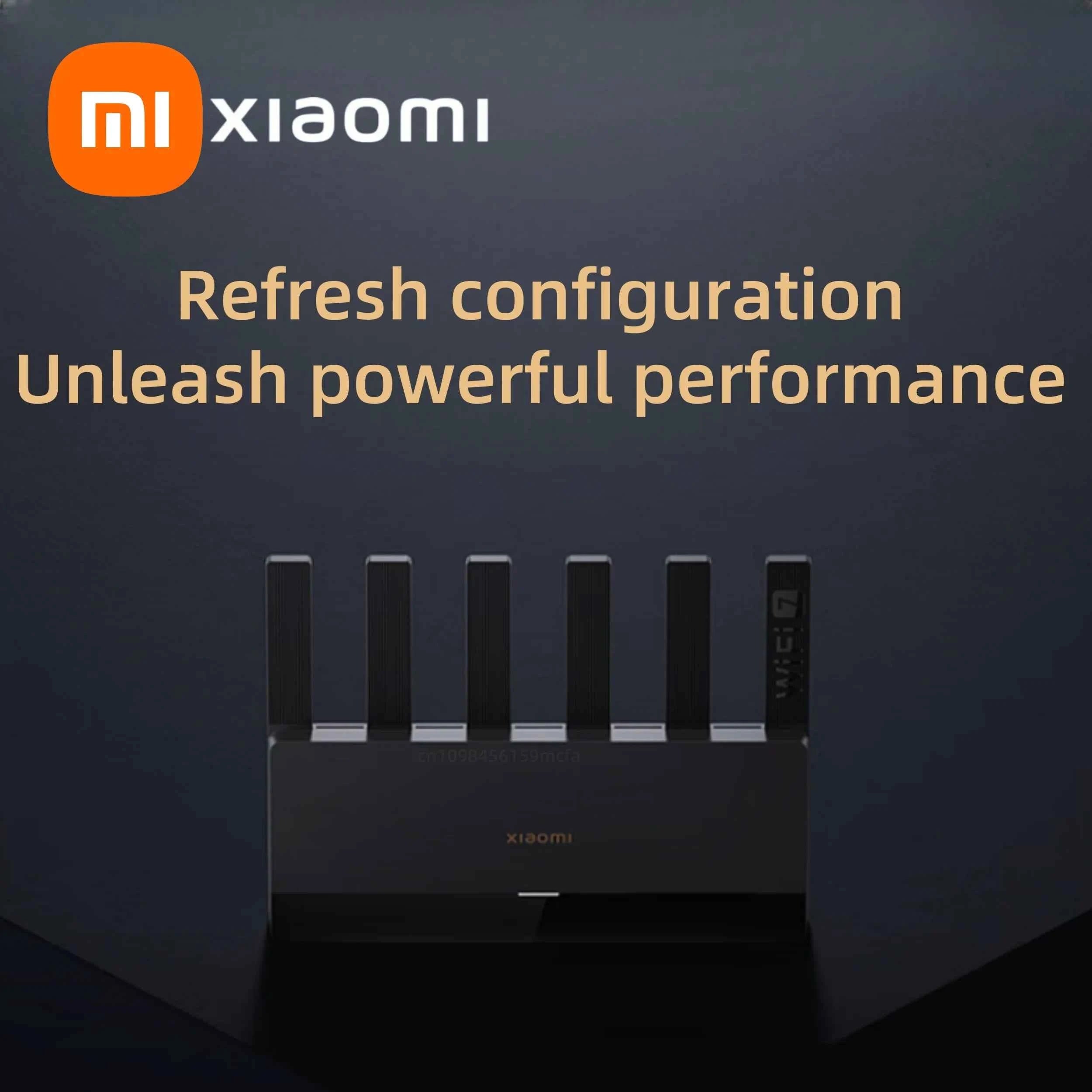 Xiaomi Router BE6500 Quad Nucleus Wifi7 6500Mbps 2.5G Ethernet Port Dual Frequency 2.4/5GHz 6 Independent Signal Amplifiers Mesh