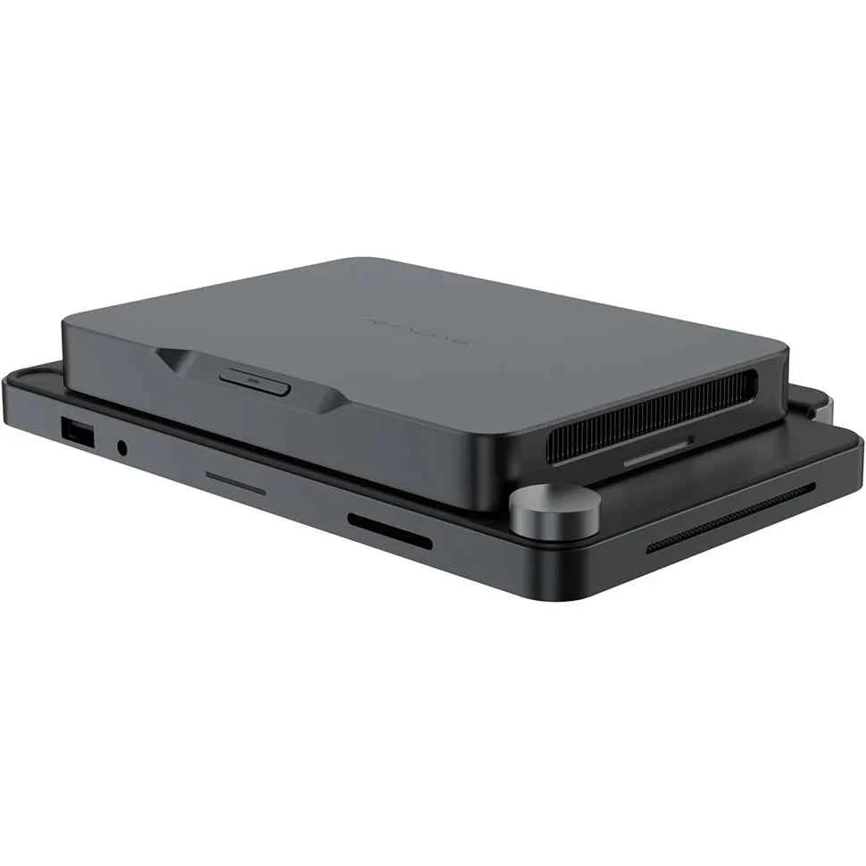 Khadas Dock Multi I/O Expansion Ports Hub with High-Speed Mind Link for Khadas Mind Mini PC and Audio  Adjustment& Fingerprint