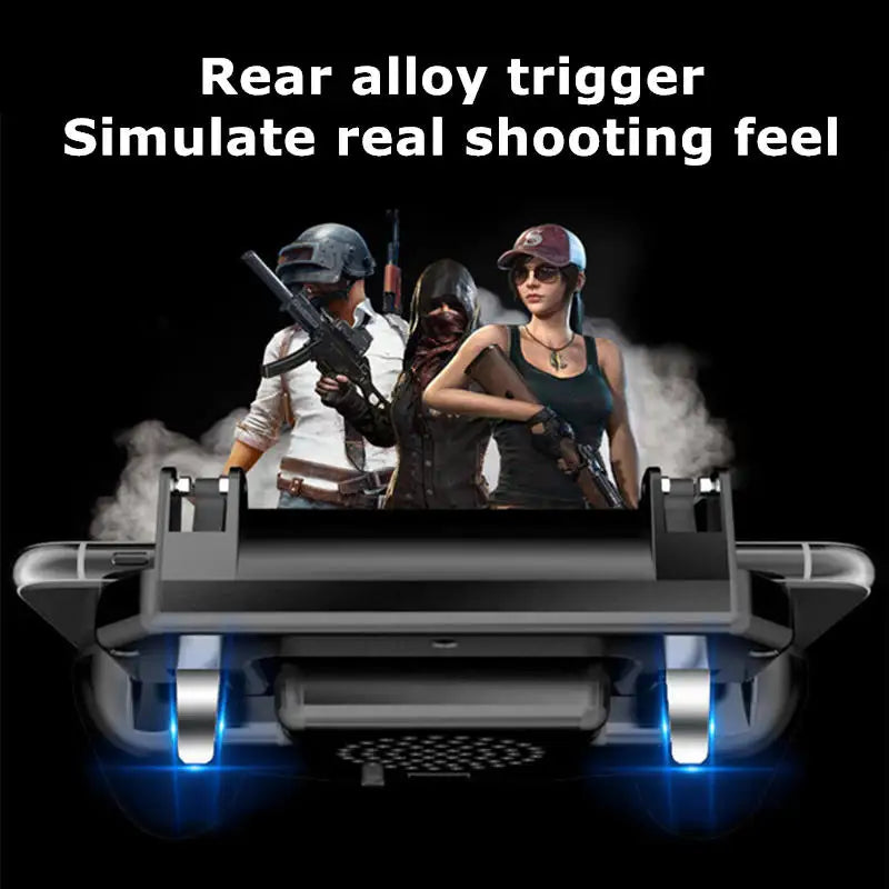 Trigger Free Fire PUBG Controller for Cell Phone Gamepad Joystick Android iPhone Control Mobile Game Pad Pugb Smartphone Command